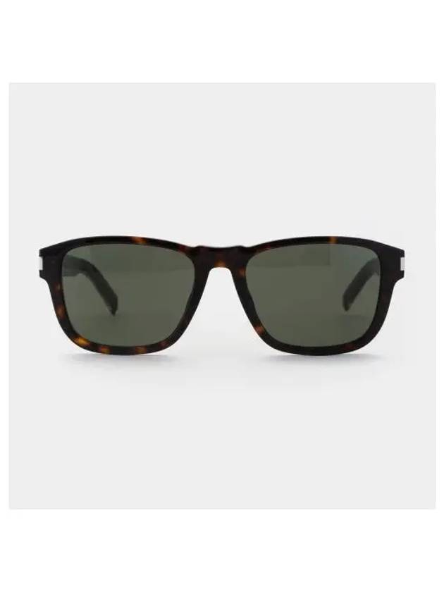 Saint Laurent Eyewear Square Frame Sunglasses Brown