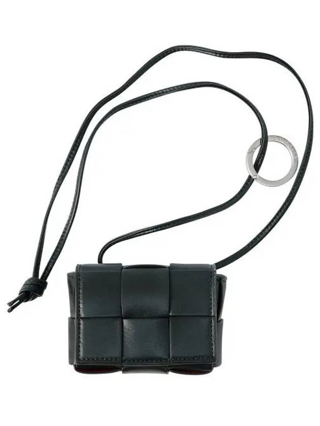Bottega Veneta Strap Cassette Airpods Case Black