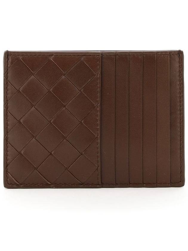 Bottega Veneta Intrecciato Card Wallet Brownie