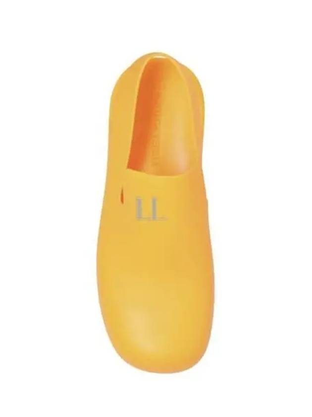 Bottega Veneta Puddle River Rubber Clog Sandals Tangerine