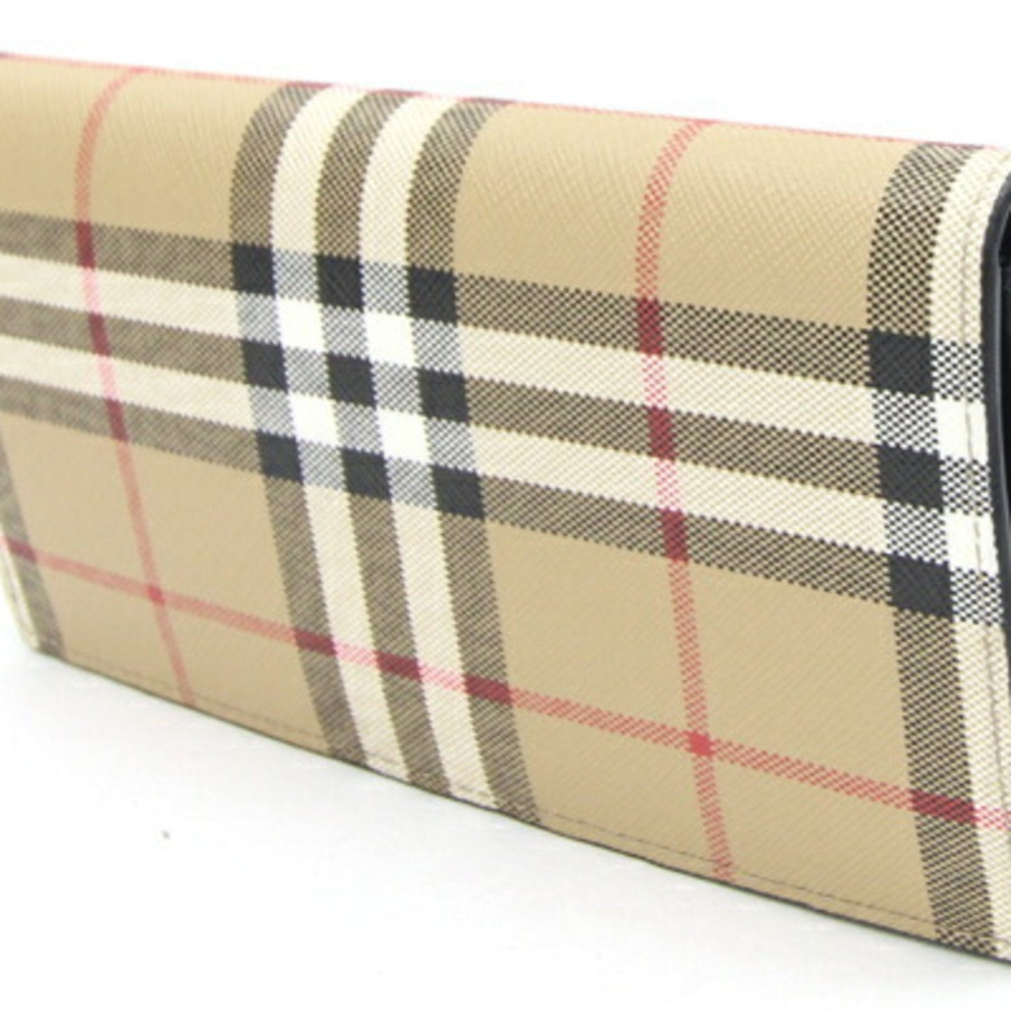 Burberry   Pvc Leather Long Wallet (Bi-Fold) ()
