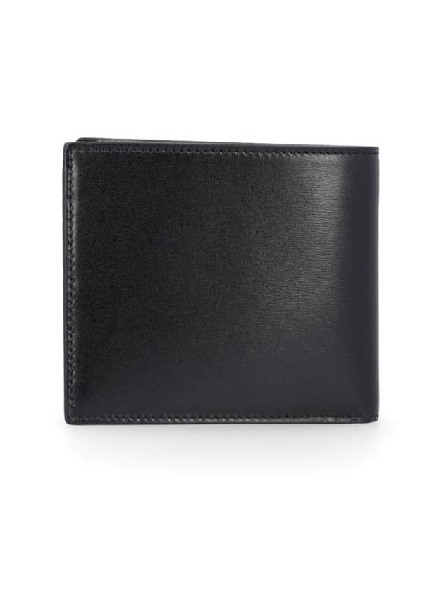 Saint Laurent East/West Wallet In Smooth Leather Black