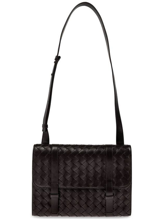 Bottega Veneta Bottega Veneta Shoulder Bag Piccolo Portfolio, Men's, Brown