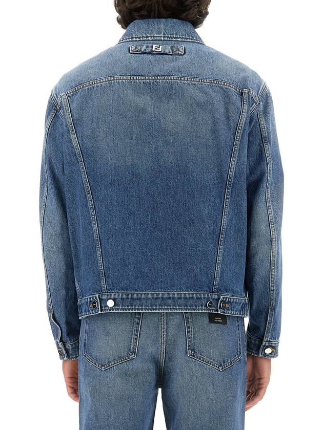 Fendi 24SS Jacket FW1027AS02F0RBB BLUE DENIM