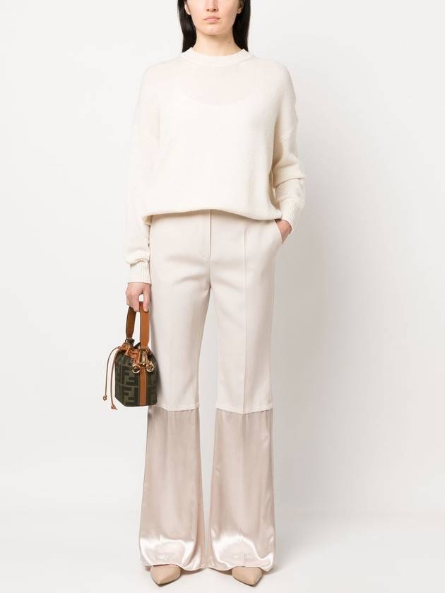 Fendi 23 ss flare leg trousers FR6455ANQ4F084J B0710236182