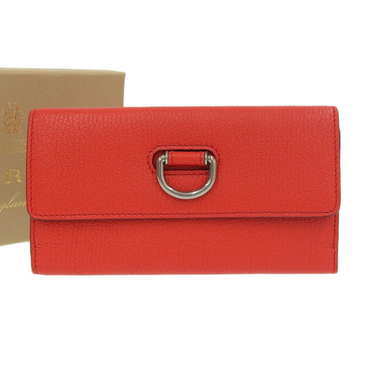 Burberry  Leather Long Wallet (Tri-Fold) ()