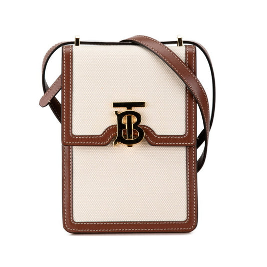 Burberry  Canvas Shoulder Bag ()