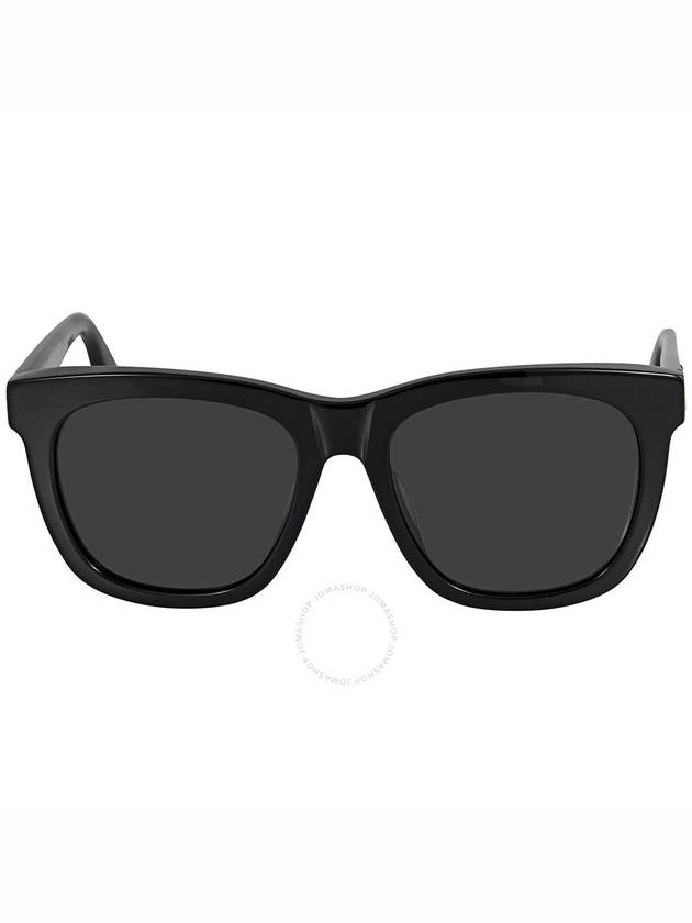 Saint Laurent Saint Laurent Grey Square Unisex Sunglasses SLM24K 001 55