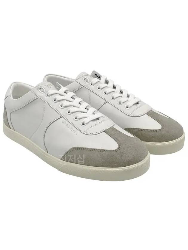 CELINE Men's Triomphe Low Top Sneakers White