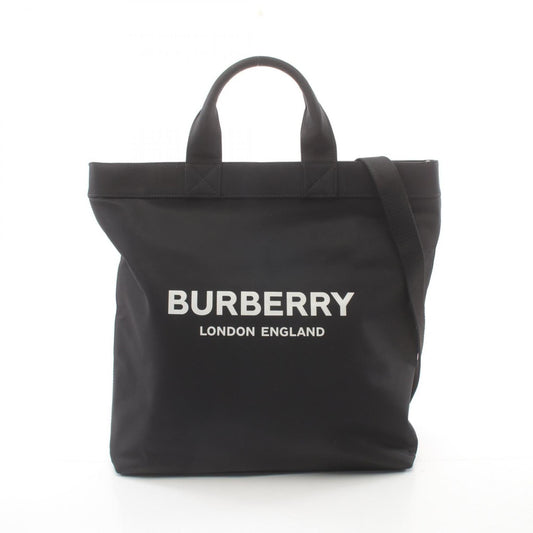 Burberry  Nylon Leather Tote Bag ()