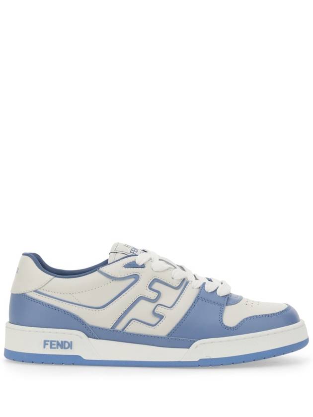 Fendi Match Low Top Sneakers Light Blue