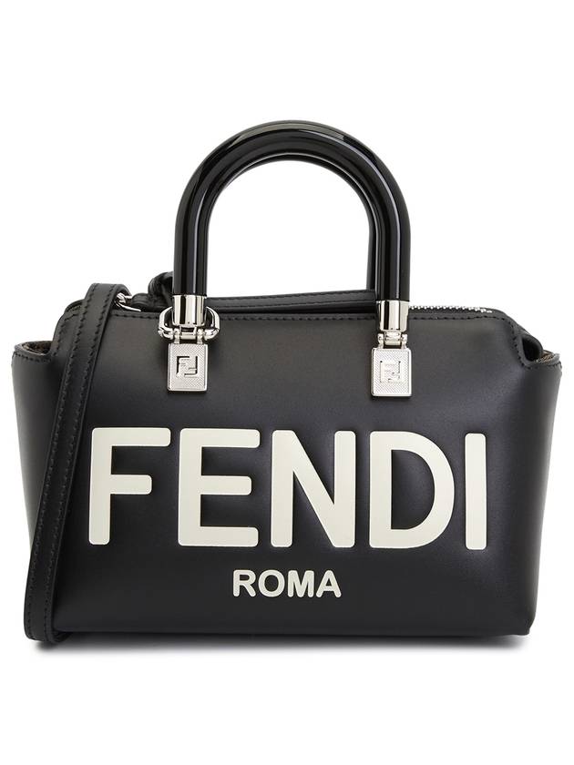 Fendi By The Way Small Leather Tote Bag Black