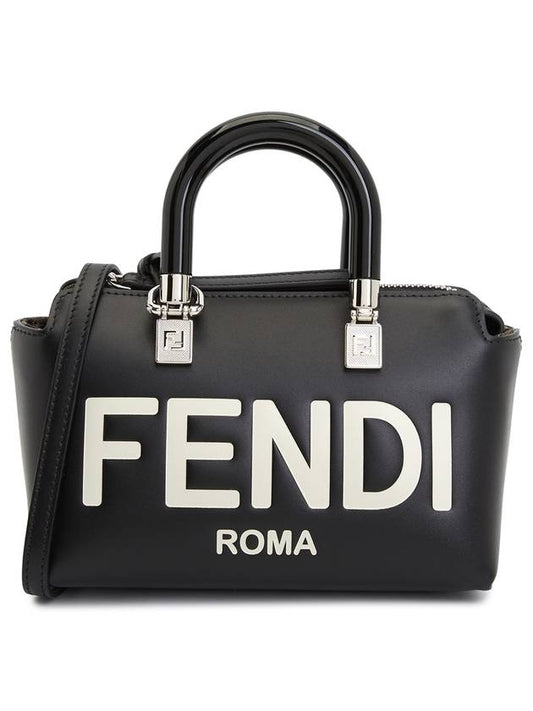 Fendi By The Way Small Leather Tote Bag Black