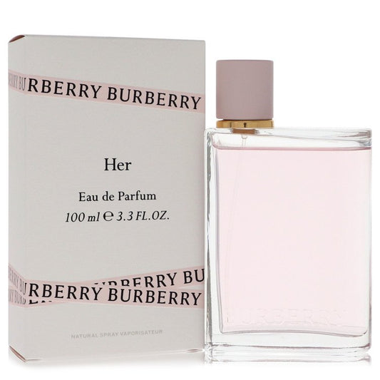 2pcs Combo Burberry Her by Burberry Eau De Parfum Spray 3.4 oz Women