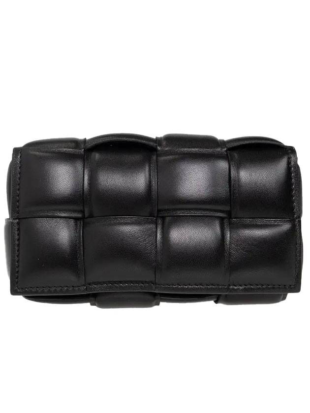 Bottega Veneta Intrecciato Cassette Padded Belt Bag Black