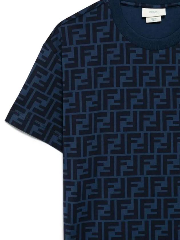 Fendi Kids FF All Over T Shirt JUI181 ATRV F1I11