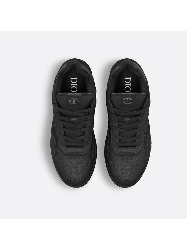 B27 Oblique Detail Low Top Sneakers Black Dior