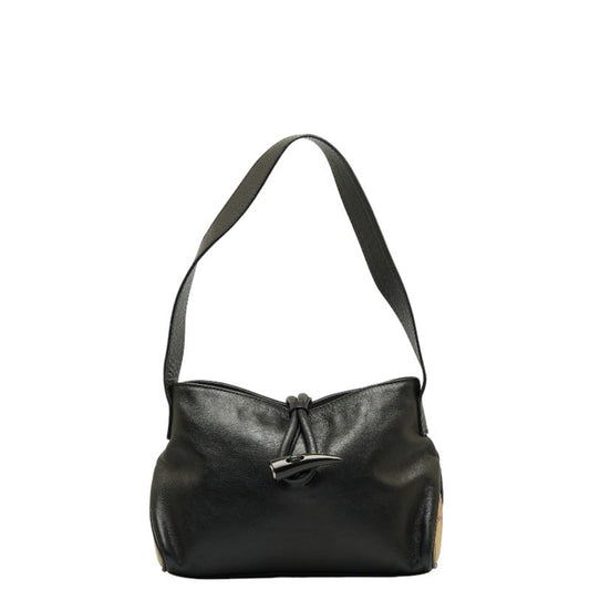 Burberry  Leather Shoulder Bag ()