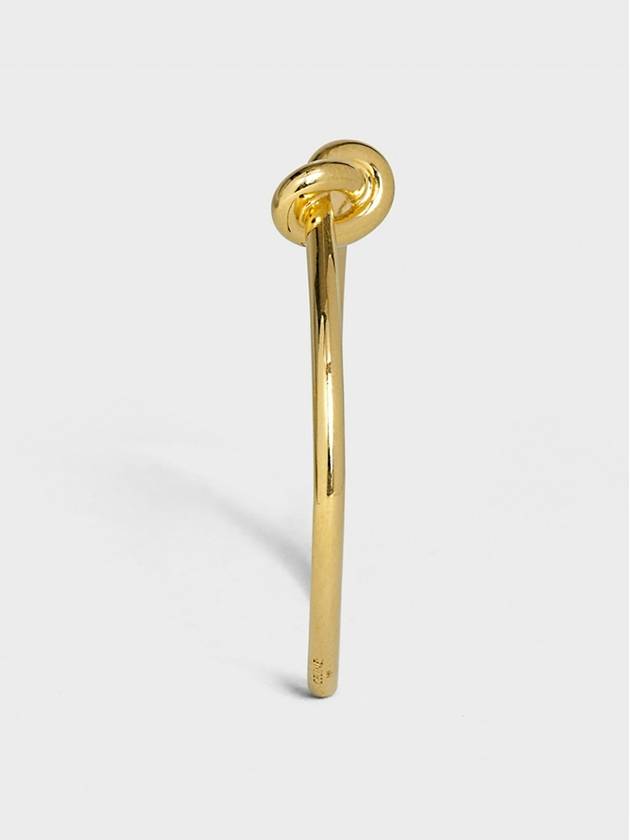 CELINE Knot Extra Thin Brass Bracelet Gold