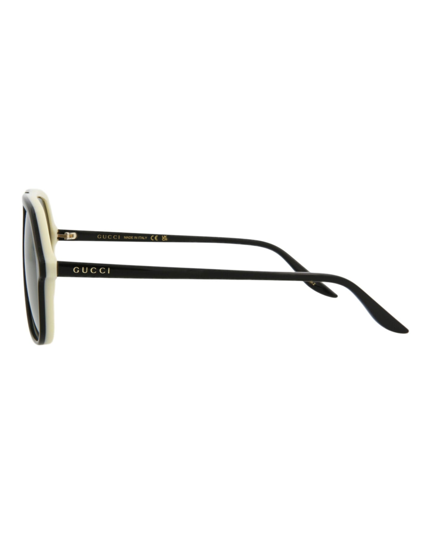 Aviator-Frame Acetate Sunglasses