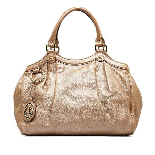 Gucci Sukey Leather Handbag