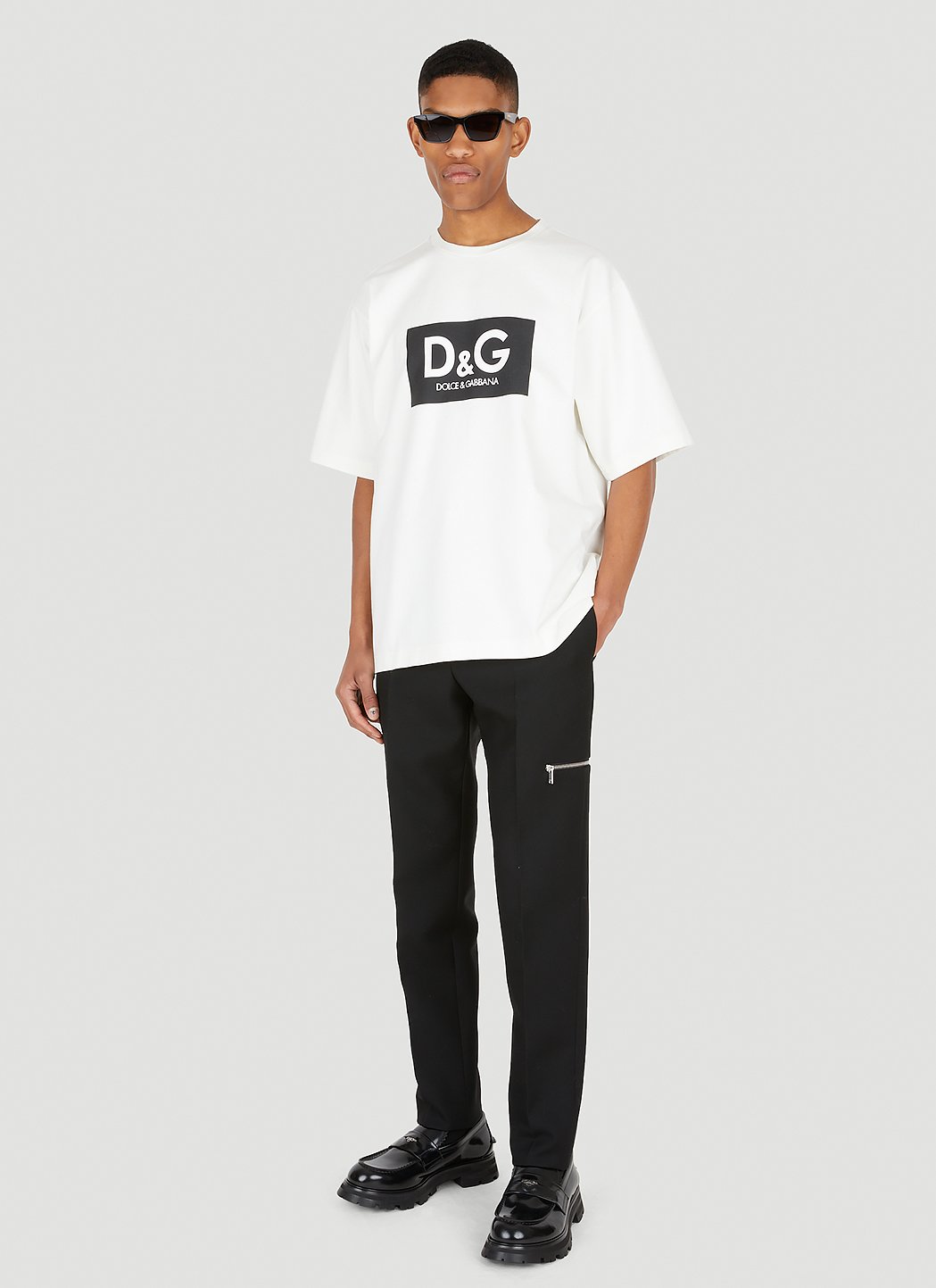 Dolce & Gabbana Men Logo Print T-Shirt