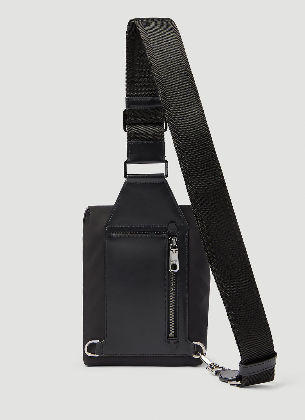 Dolce & Gabbana Men Logo Plaque Nylon Belt Bag