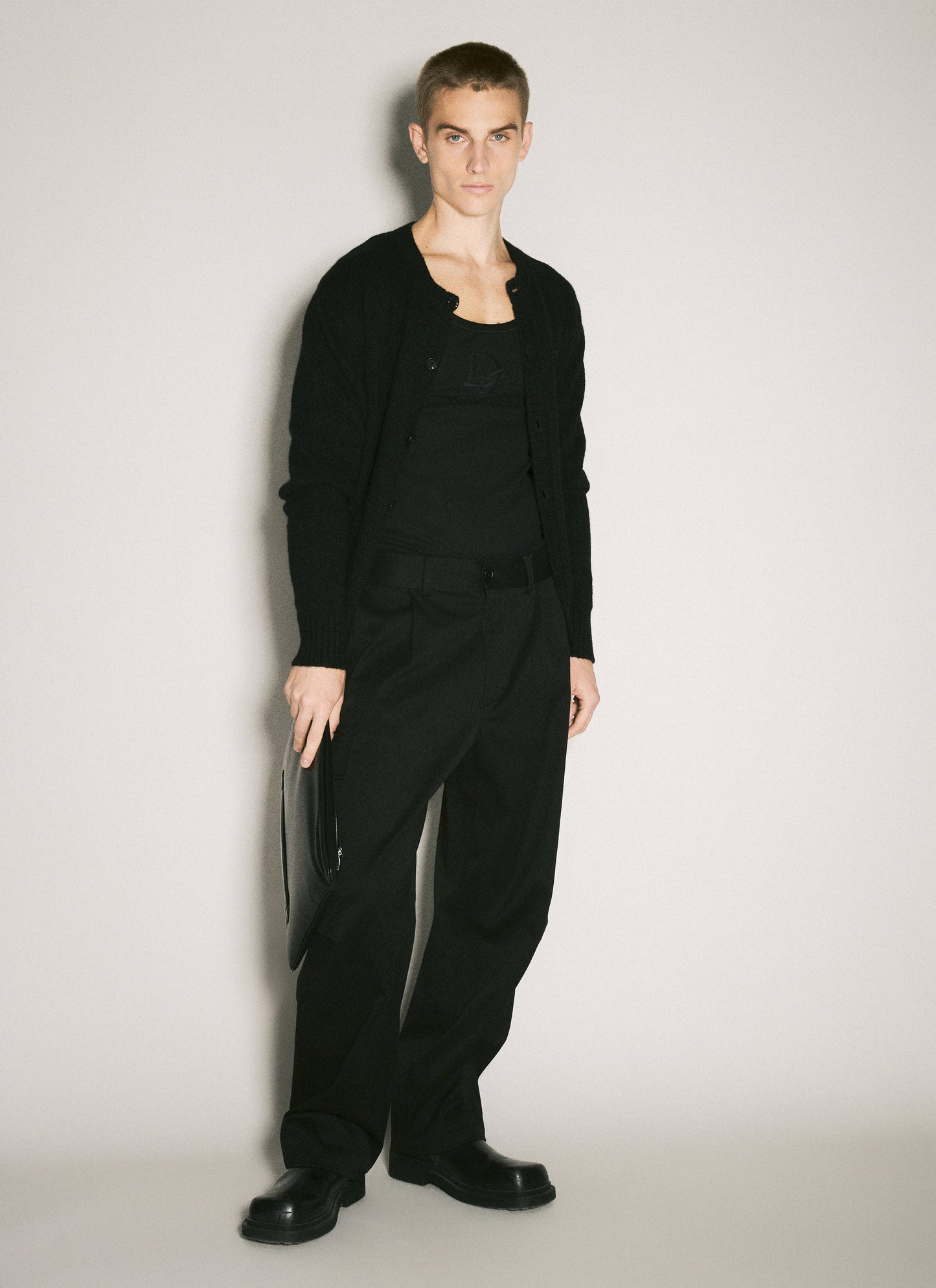 Dolce & Gabbana Men Logo Embroidery Tank Top