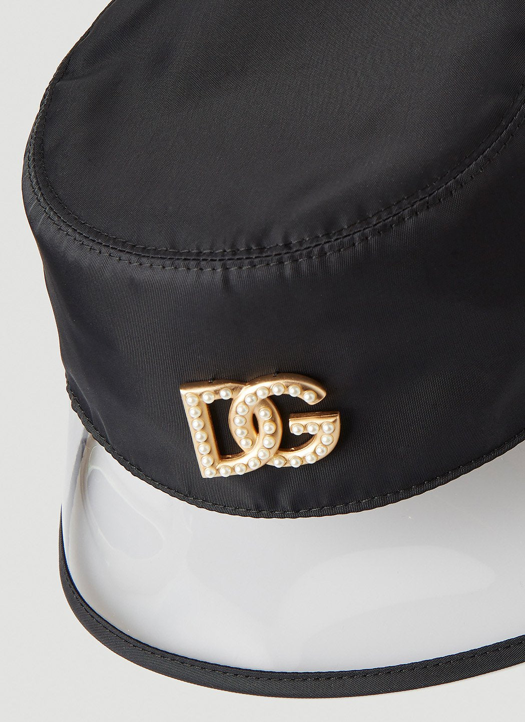 Dolce & Gabbana Women Embellished Logo Bucket Hat
