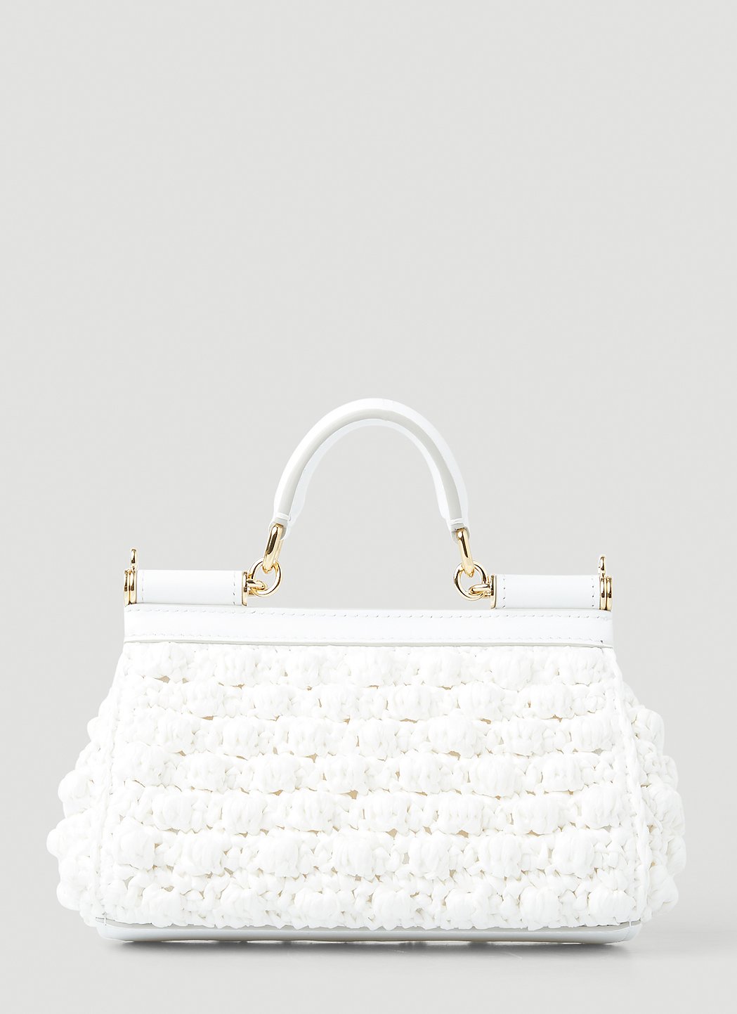 Dolce & Gabbana Women Small Crochet Sicily Handbag