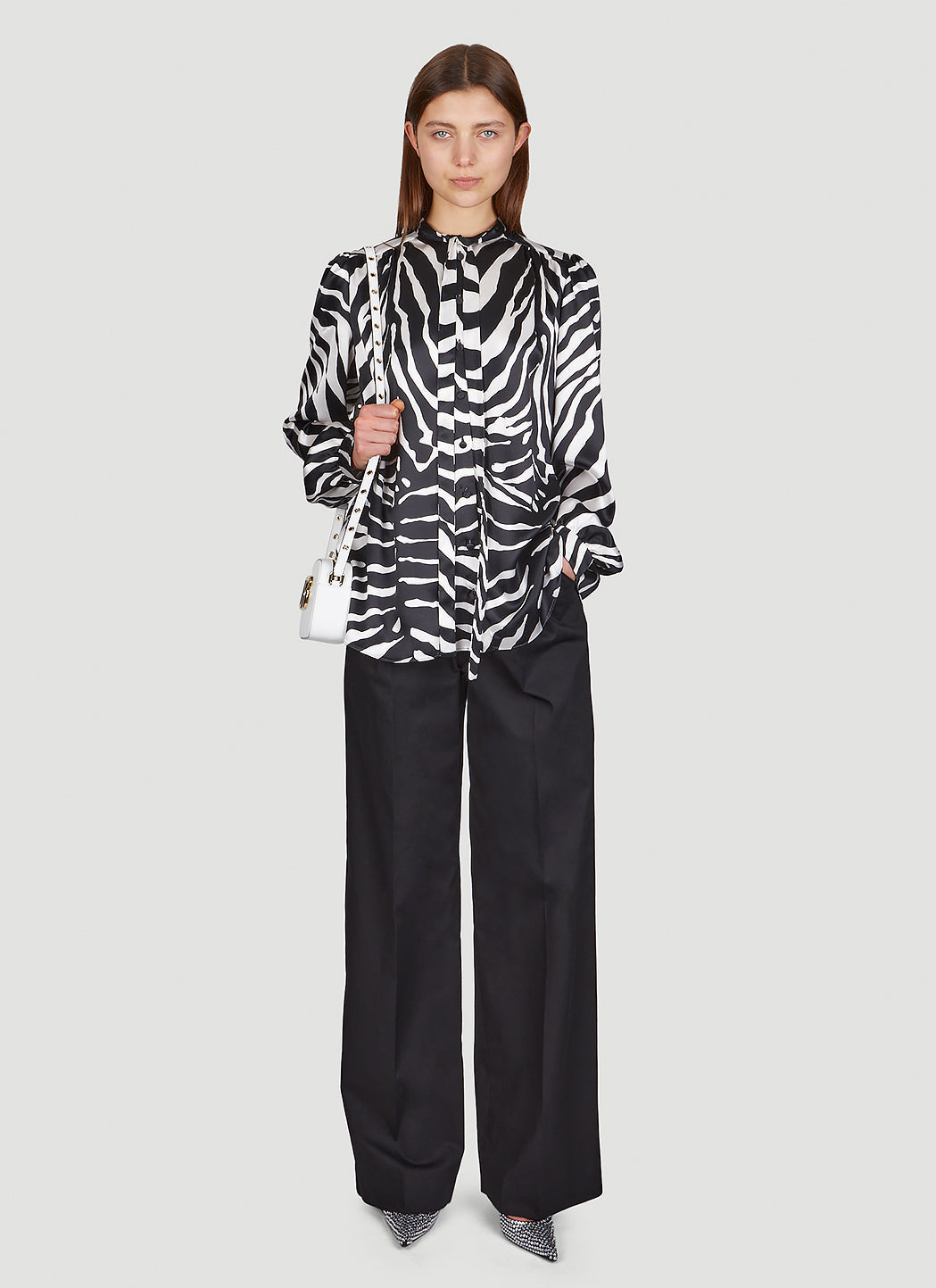 Dolce & Gabbana Women Zebra Print Shirt