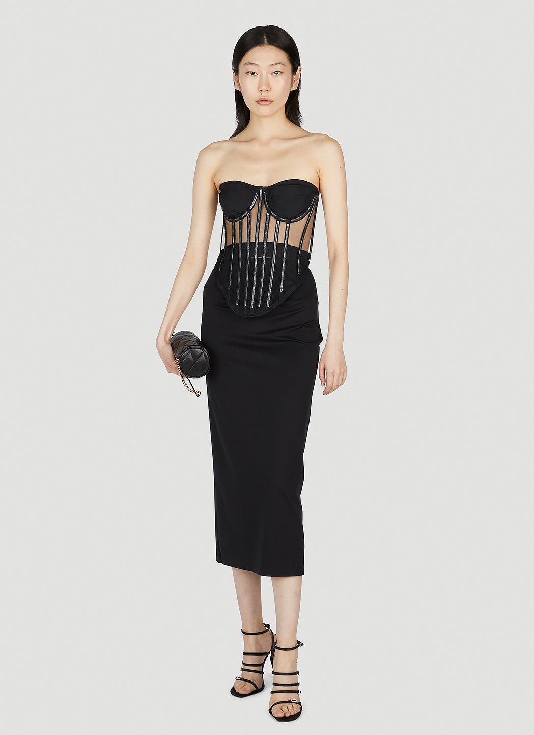 Dolce & Gabbana Women Kim Embellished Corset Top