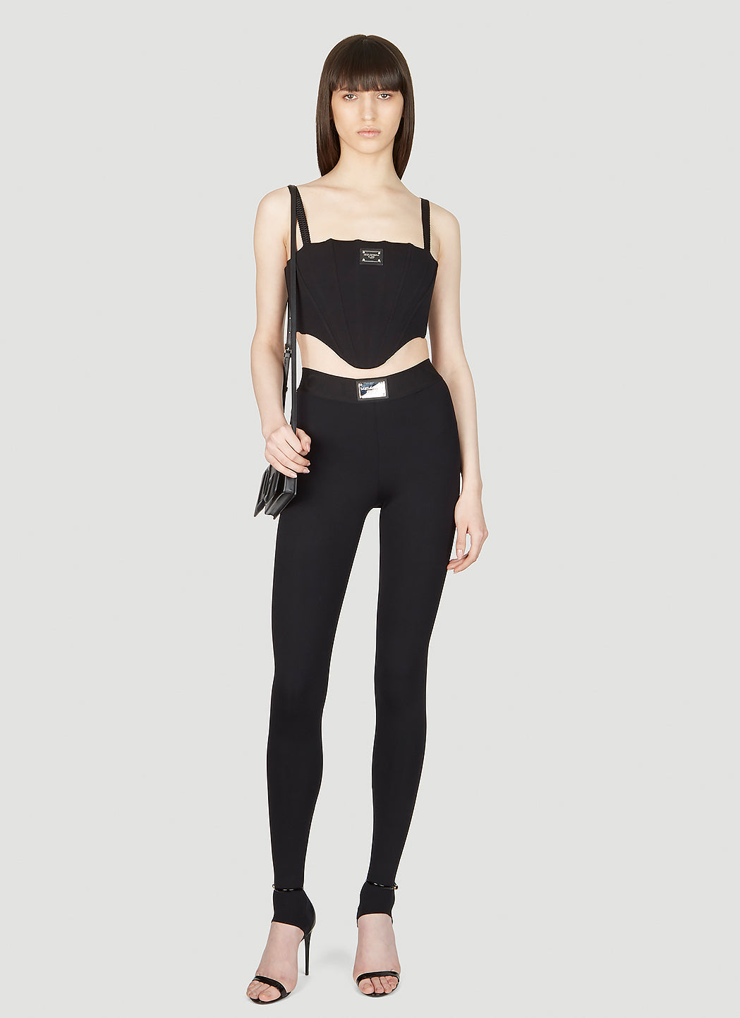 Dolce & Gabbana Women Logo Plaque Corset