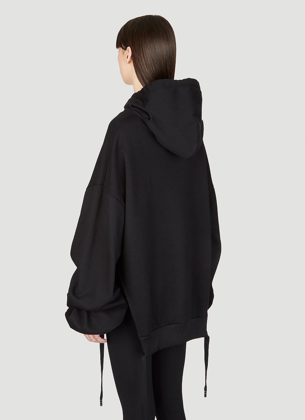 Dolce & Gabbana Women Logo Plaque Hooded Sweatshirt