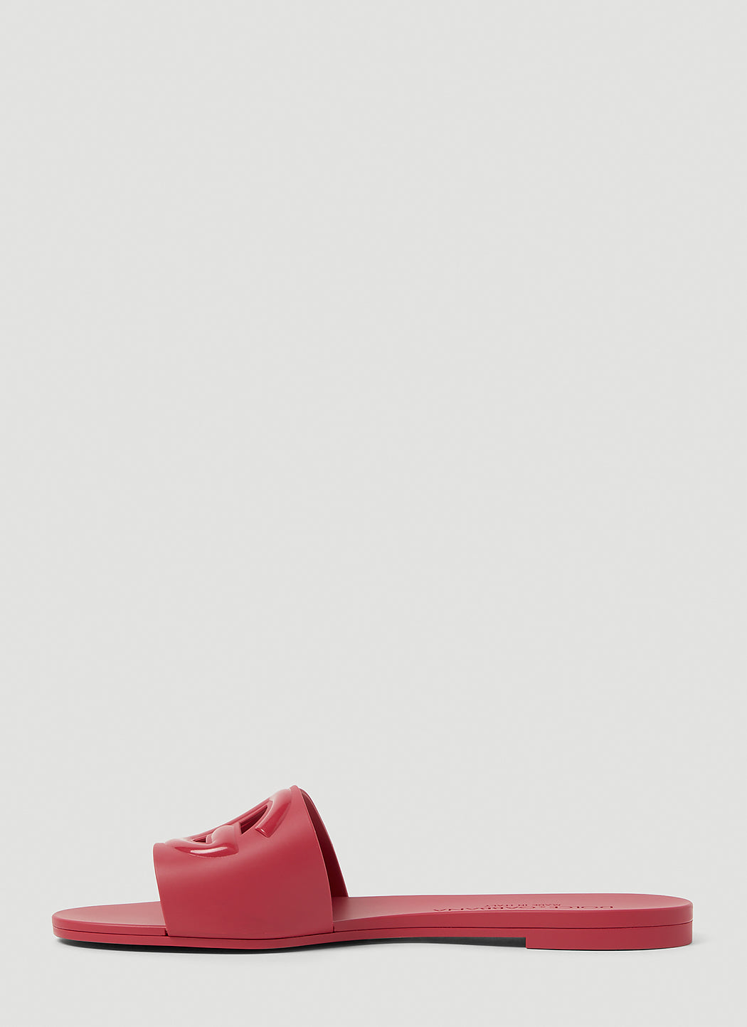 Dolce & Gabbana Women Cut Out Logo Slides