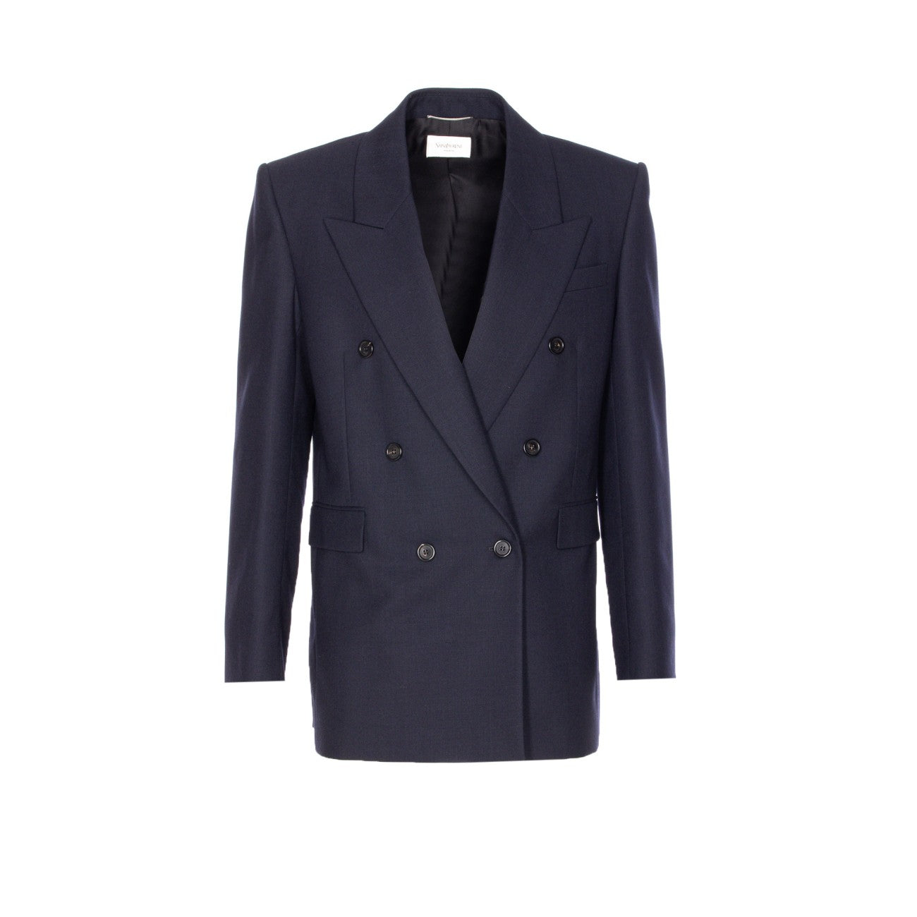 Saint Laurent Men Double Breasted Wool Jacket