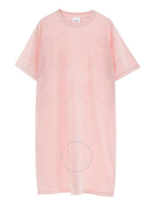 Burberry Burberry EKD Cotton Crewneck Mini Dress Size X Small