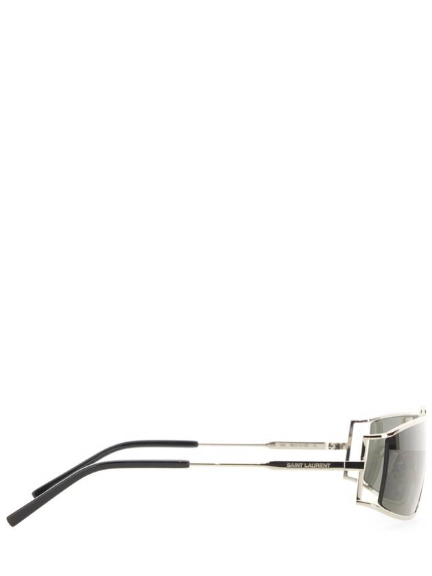 Saint Laurent Eyewear Metallic Square Frame Sunglasses 748016Y9902