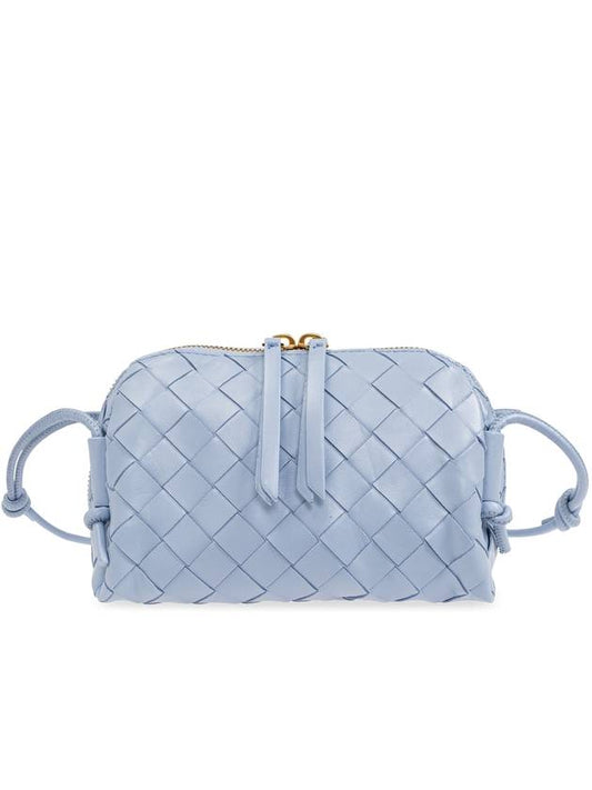 Bottega Veneta Bottega Veneta Shoulder Bag Concert, Women's, Light Blue