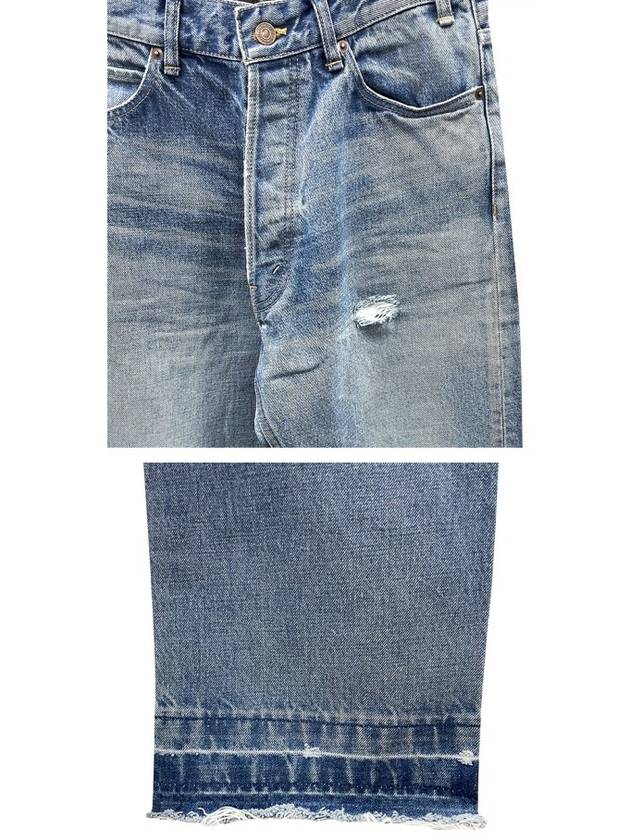 CELINE Wesley Zuma Wash Denim Jeans Blue