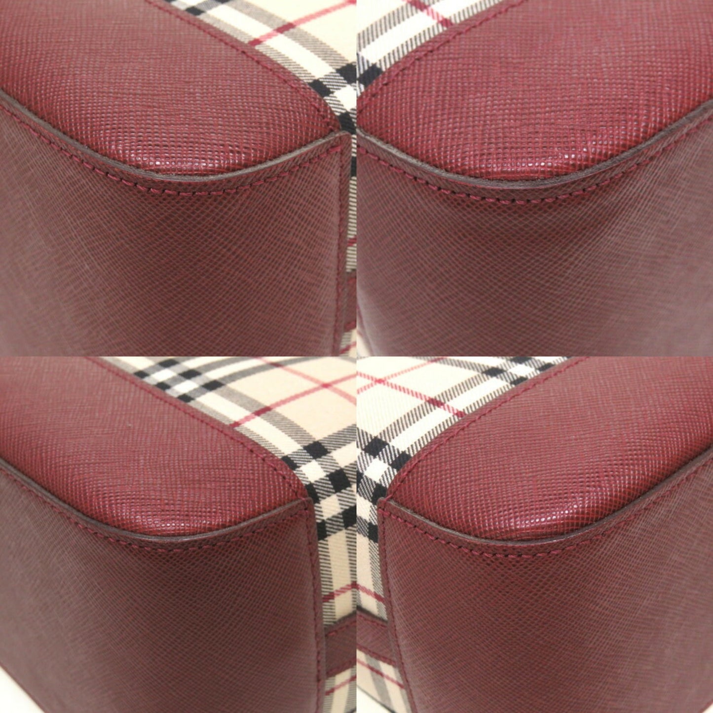 Burberry   Canvas Leather Handbag ()