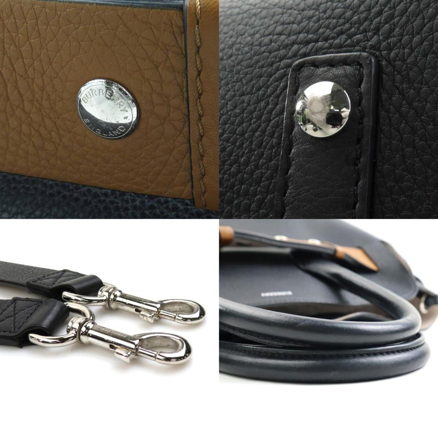 Burberry   Leather Handbag Shoulder Bag ()