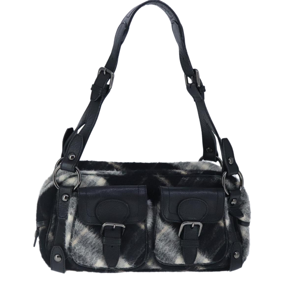 Burberry blue Label  Wool Shoulder Bag ()
