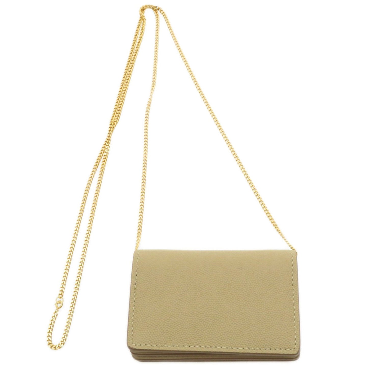 Burberry  Leather Chain/Shoulder Wallet ()