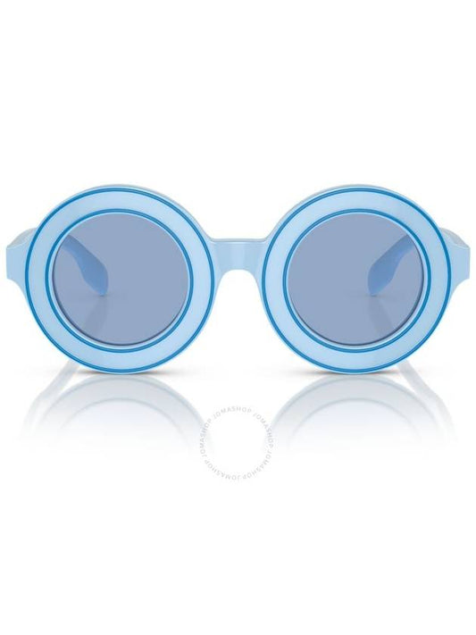 Burberry Burberry Junior Light Blue Round Unisex Sunglasses JB4386 404572 20-27