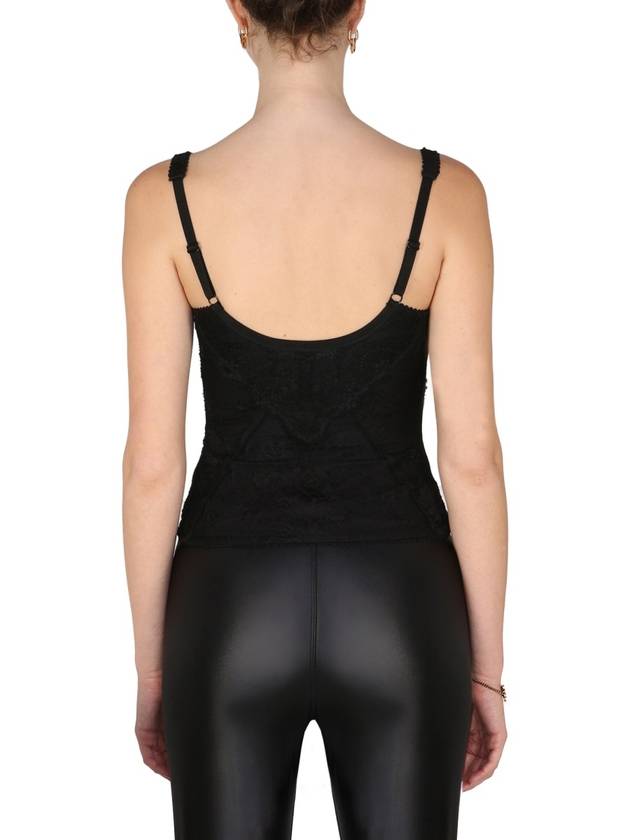 Balenciaga Women's Lingerie Top Sleeveless Black