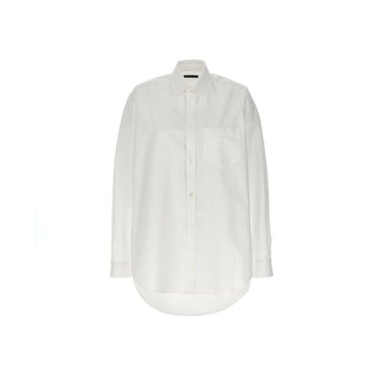 Balenciaga Poplin Oversize Shirt Women