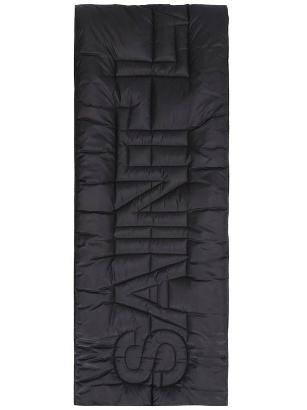 Saint Laurent Muffler Scarf 7579543YO01 1000 BLACK