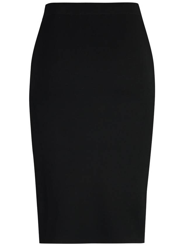 Saint Laurent Short Skirt 769384Y76KD 1000 BLACK