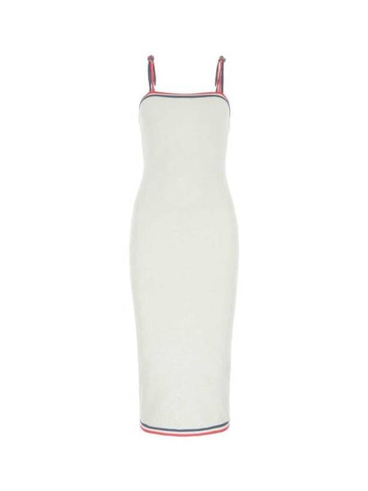 Fendi midi dress FZDB45ANZE F0ZNM WHITE